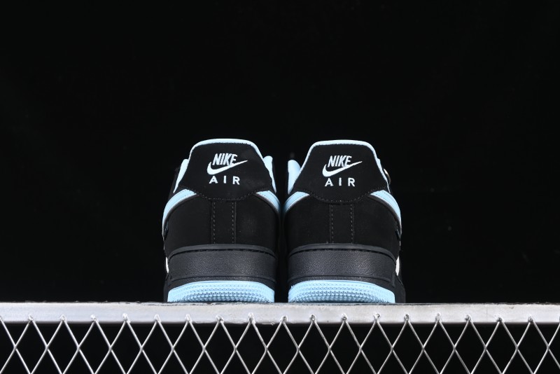 Nike Air Force 1 '07 Low Supreme Collaboration Tiffany Blue Low-Top Casual Sneakers - DF0188-025