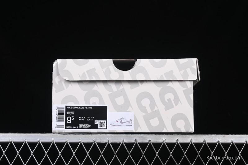 Nike SB Dunk Low The North Face Collaboration Anniversary High-End Custom Low-Top Casual Skate Shoes - BB7518-015