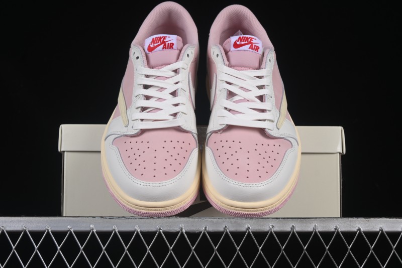 Nike Travis Scott x Air Jordan 1 Low OG Retro Sneakers - DM7866-600