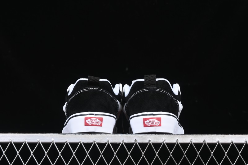 Vans Knu Skool DR Black White New Series Chunky Sneakers - VN000CZUVE9