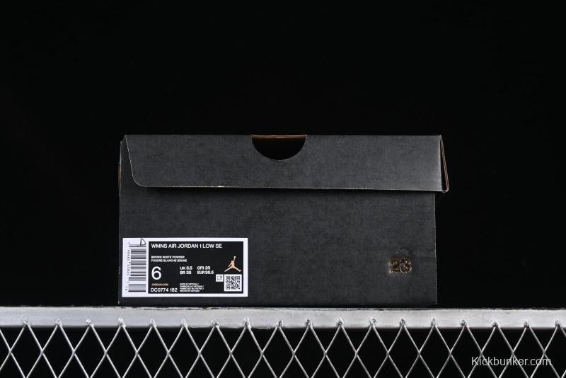 Nike Air Jordan 1 Low AJ1 Mocha Pink Casual Lifestyle Sneakers - DC0774-182