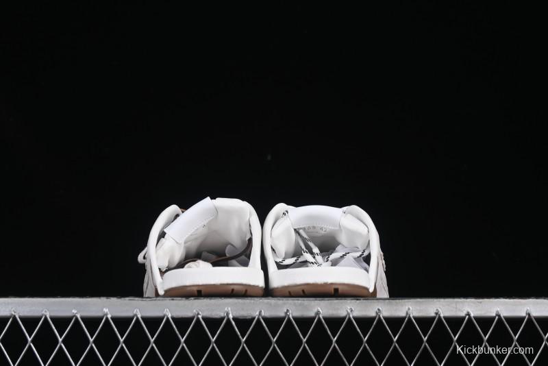 Miu Miu x New Balance 530 Deconstructed Low-Top Retro Sneakers with Dual Lace Design - AJD4