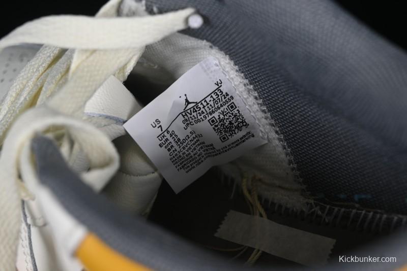 Nike Air Jordan 1 Low AJ1 Mismatched Swoosh Casual Sneakers - HV4511-133