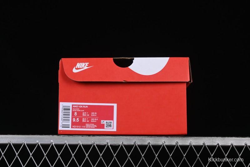 Nike Runtekk V2K Retro Low-Top Running Shoes with Cushlon Midsole - HQ1512-110