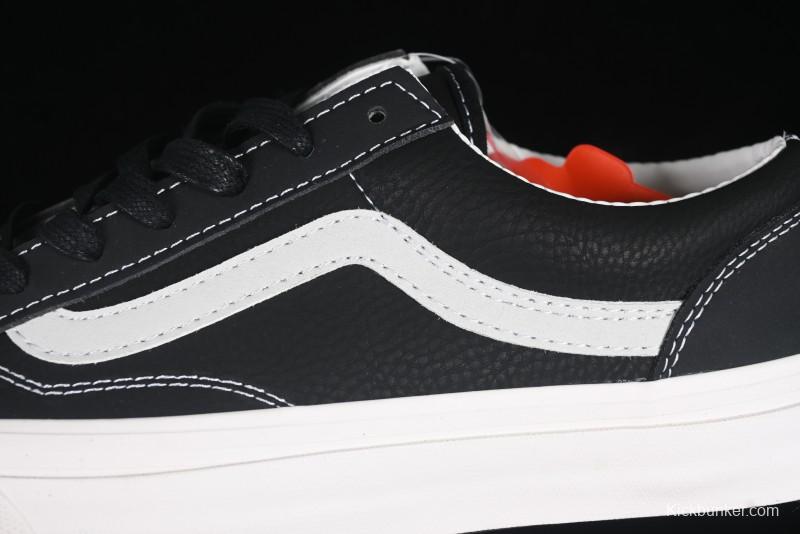 Vans Old Skool 36 Low-Top Retro Skate Shoes - VN000D57BLK
