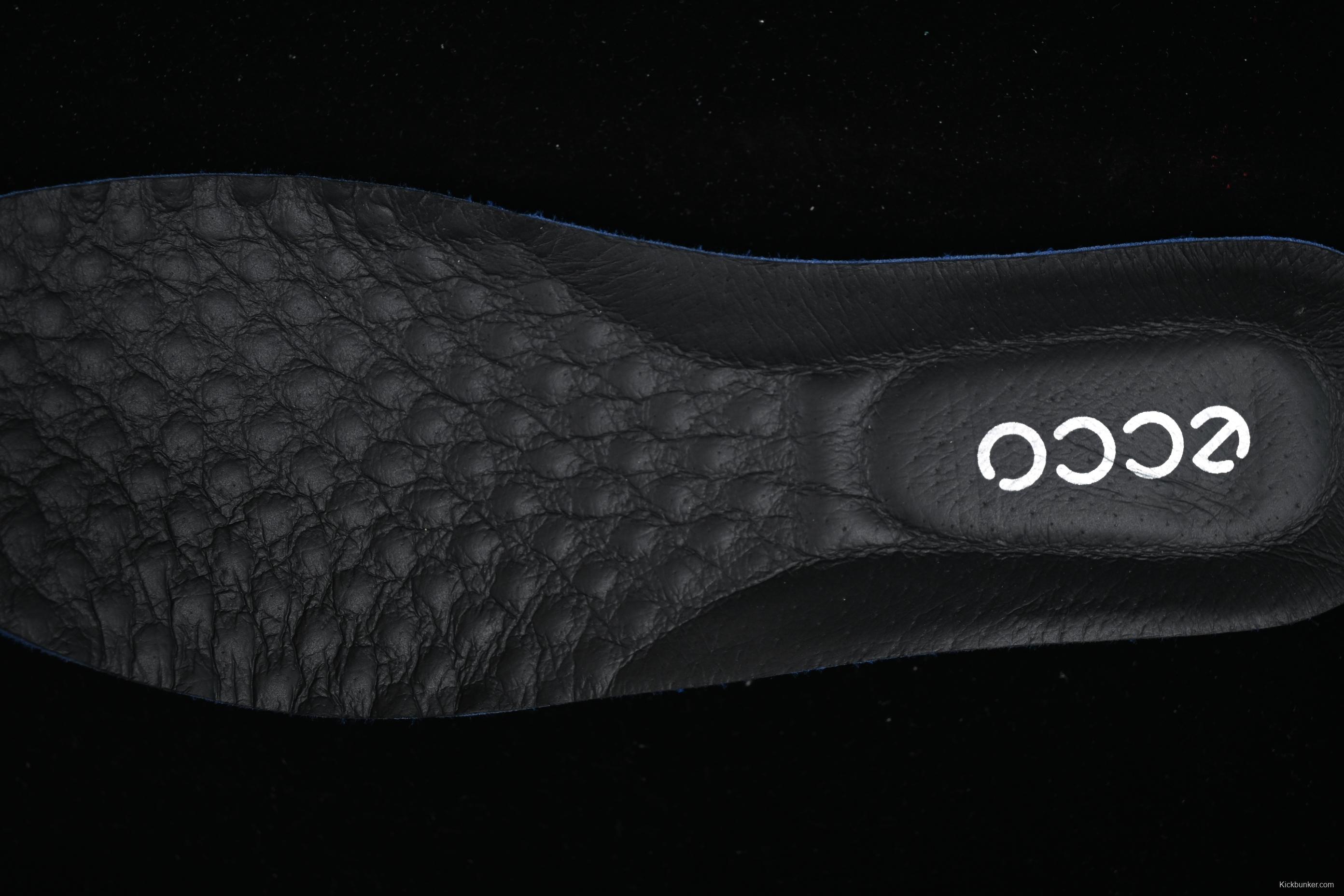 ECCO Street Flow Casual Sneakers with Color Blocking Design - 63750101001