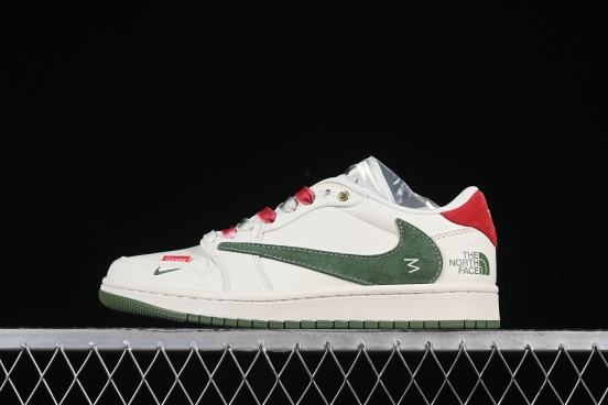 Nike Travis Scott x Fragment Design x Air Jordan 1 Low OG SP Casual Sneakers - FC1688-214