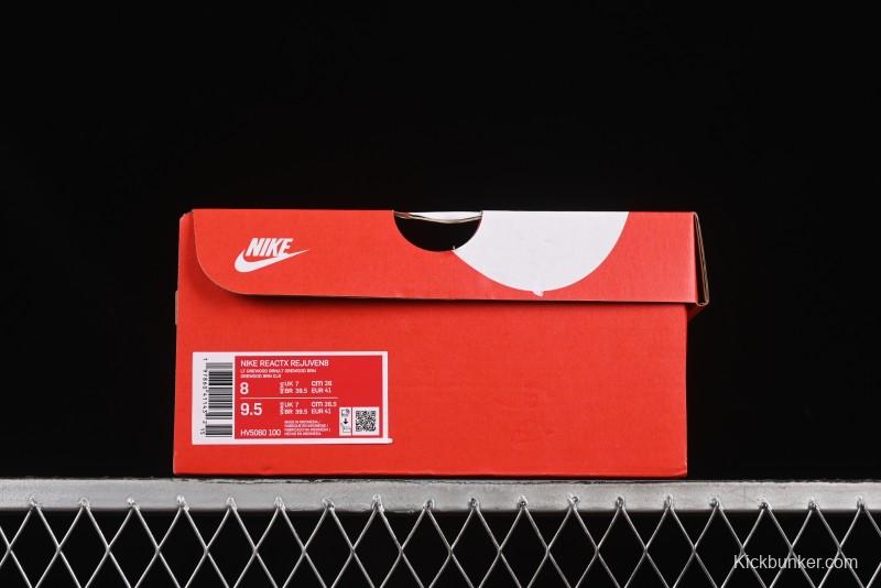 Nike ReactX Rejuven8 Summer Sandals with Soft and Responsive ReactX Foam - HV5060-100