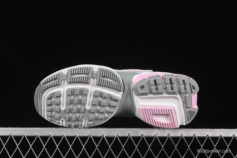 Nike Runtekk V2K Run Cushioned Anti-Slip Retro Low-Top Running Shoes - HQ4046-100