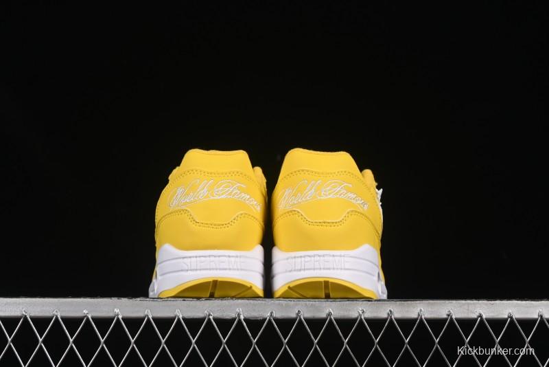 Nike Air Max 1 Retro Running Shoes with Half-Sole Air Cushion - HF8813-700