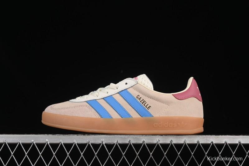 Adidas Originals Gazelle Indoor Retro Casual Sneakers with Anti-Slip and Durable Design - JQ0010