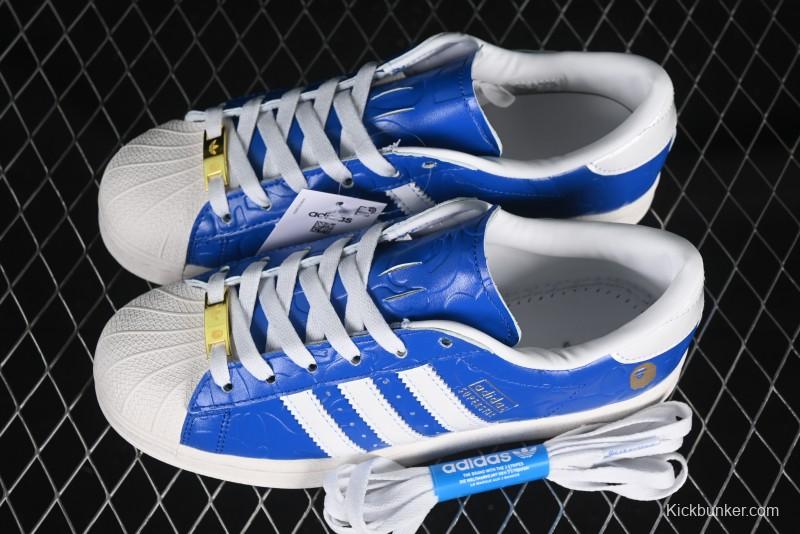 Adidas Bape Superstar JR2702 Shell Toe Casual Sneakers - JR2702