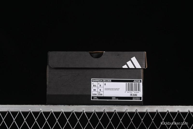 Adidas Barreda Decode Comfort Cushion Low Top Casual Sneakers - JI2318