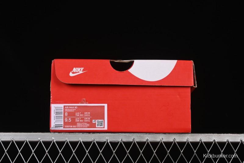 Nike Air Max 90 Retro Running Shoes with Air Cushion Technology - DO6706-002