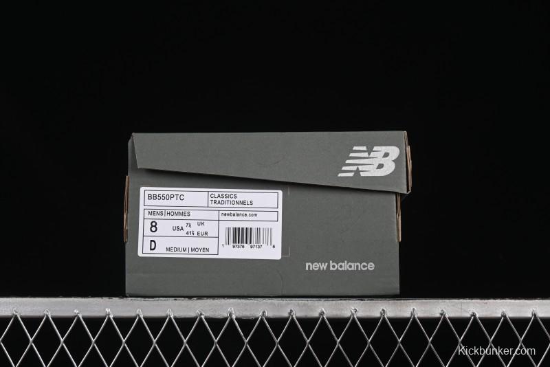 New Balance BB550 Series Leather Unisex Casual Running Shoes - BB550PTC