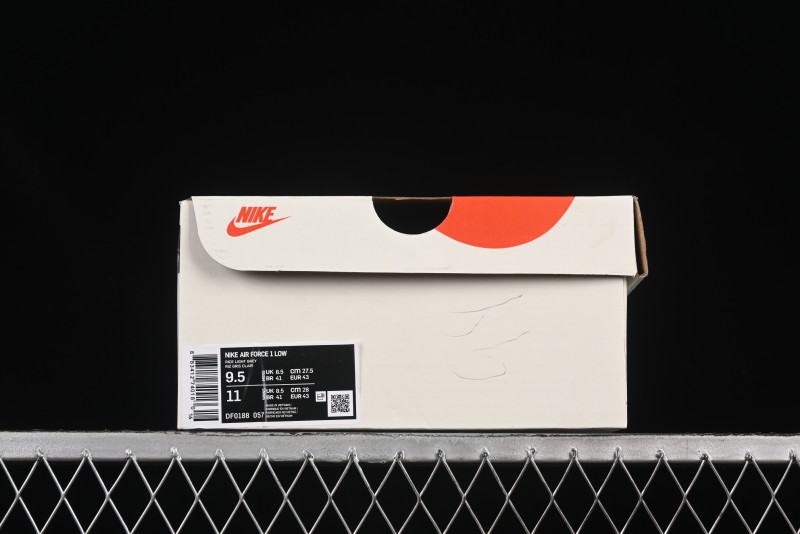 Nike Air Force 1 '07 Low Givenchy Collaboration Pattern Beige Grey Casual Sneakers - DF0188-057