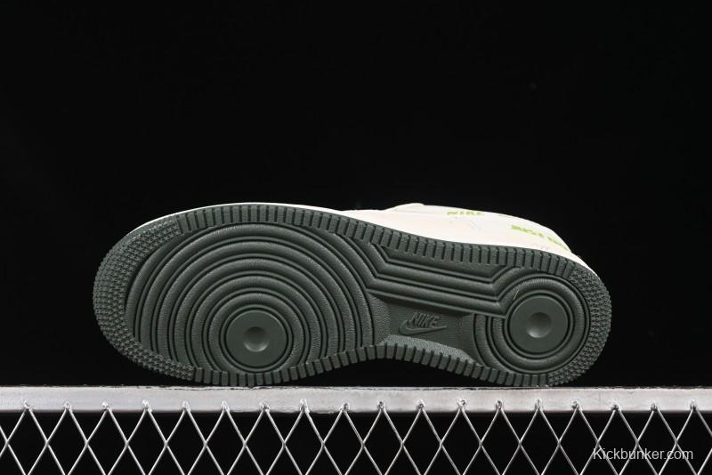 Nike Air Force 1'07 Low Just Do It Casual Sneakers with Full-Length Air Cushion - DF0188-056