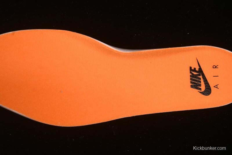 Nike Undefeated x Air Jordan 4 OG Sneakers in Olive Green Suede with Orange and Black Accents - IB1519-200