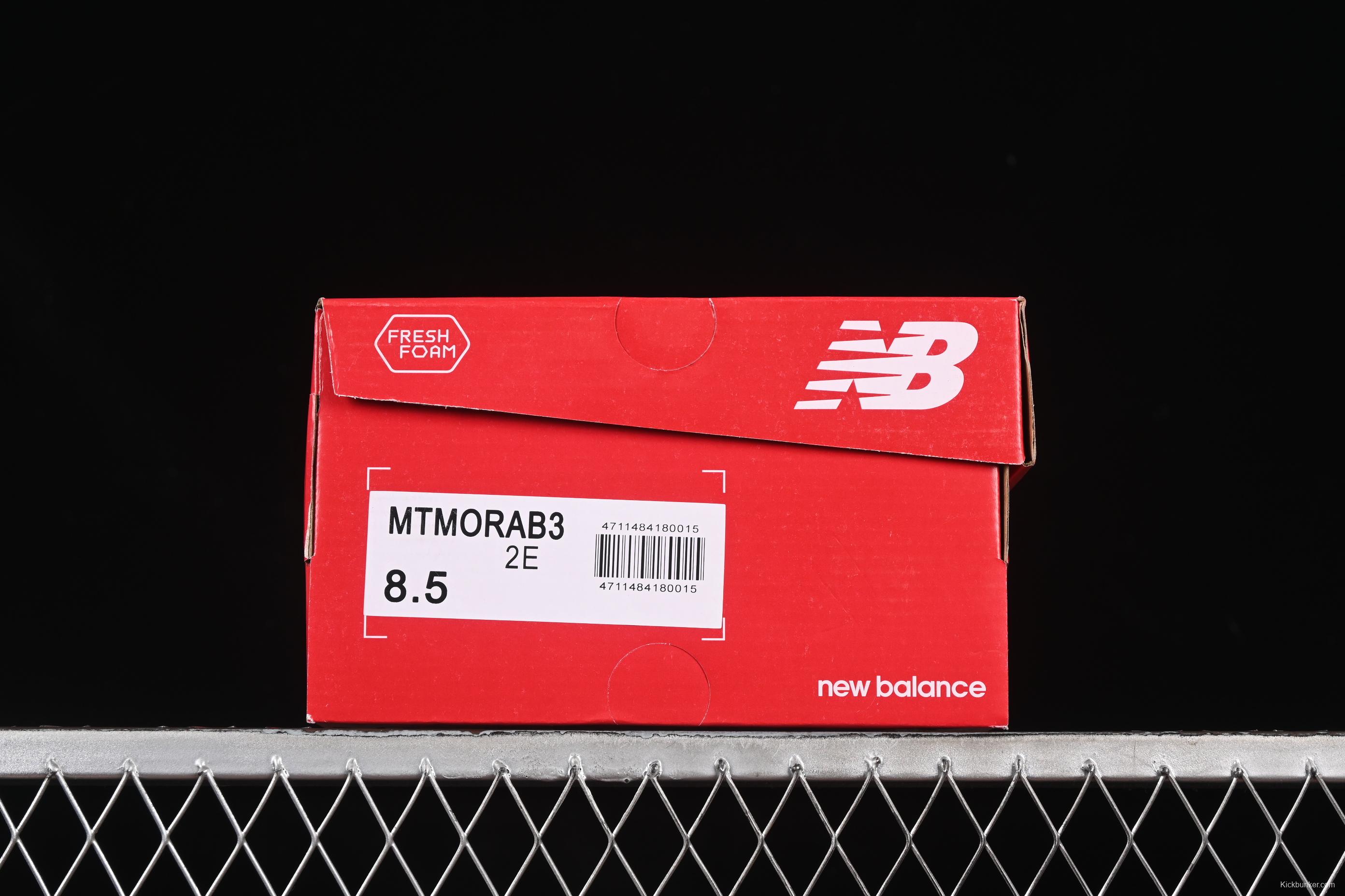 New Balance Fresh Foam X More V3 TDS Low-Top Running Shoes with Durable Anti-Slip Design - MTMORAB3