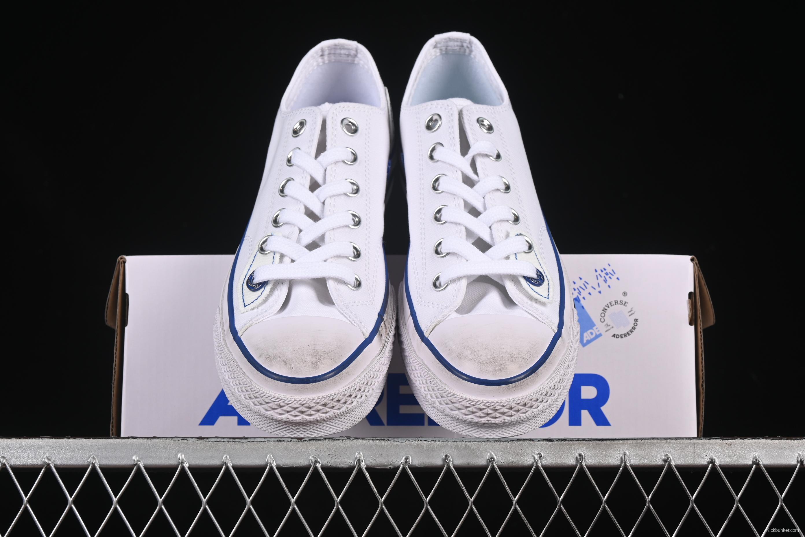 Ader Error x Converse Low-Top Casual Canvas Sneakers with Special Pattern Print - A14289C