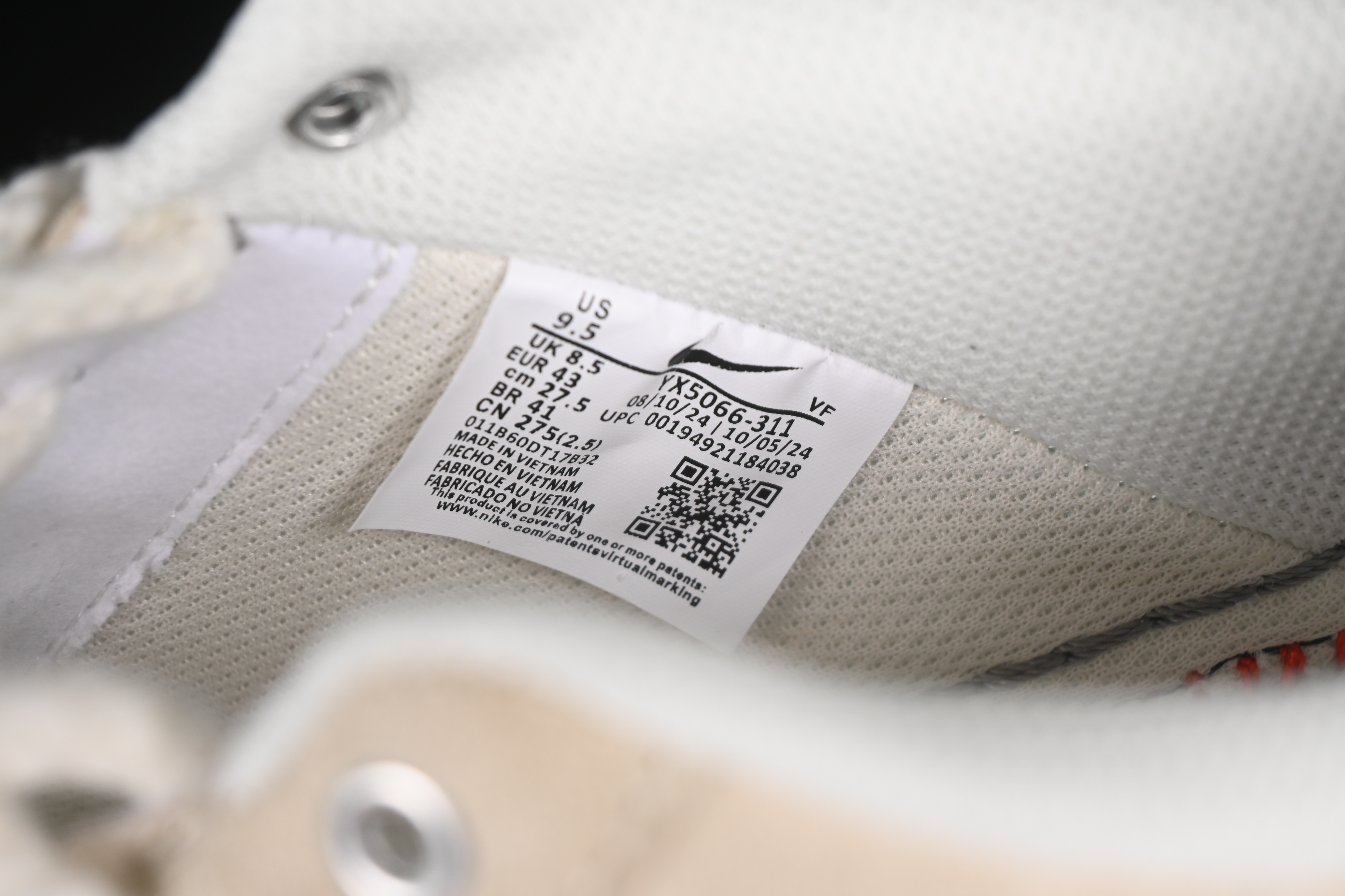 Nike Air Force 1 '07 Low The North Face Collaboration Dual-Tone Grey Casual Sneakers - YX5066-311