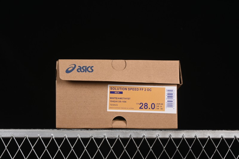 Asics Solution Speed FF 2 Retro Breathable Cushioned Casual Running Shoes - 1042A135-104