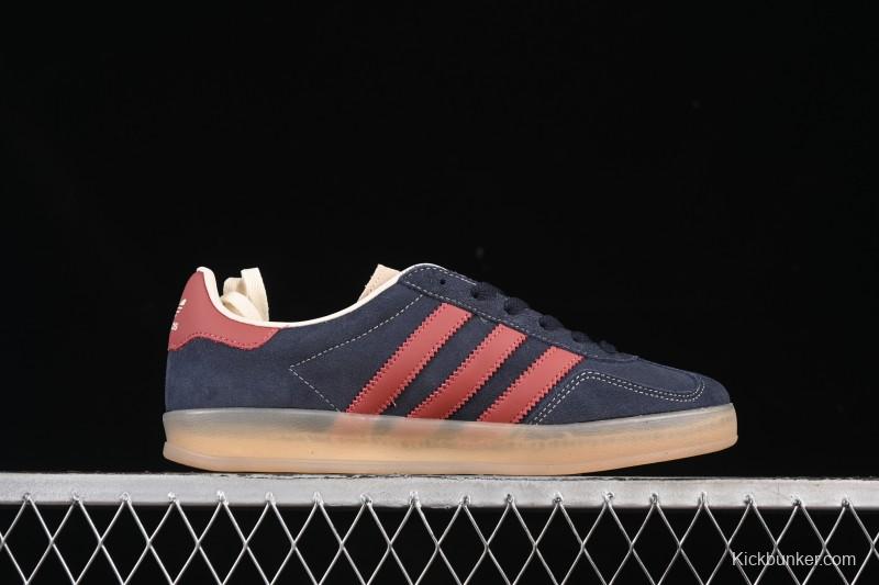 Adidas Originals Gazelle Indoor Retro Casual Slip-Resistant Wear-Resistant Low-Top Skate Shoes - JH5404