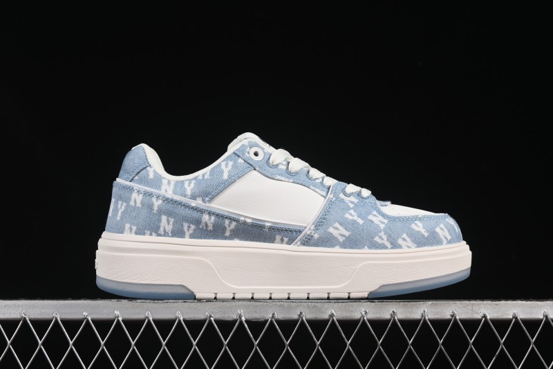 Adidas NY MLB Chunky Liner Embo Monogram New York Yankees Height-Increasing Thick Sole Casual Running Shoes - 3ASXV015N50BLS