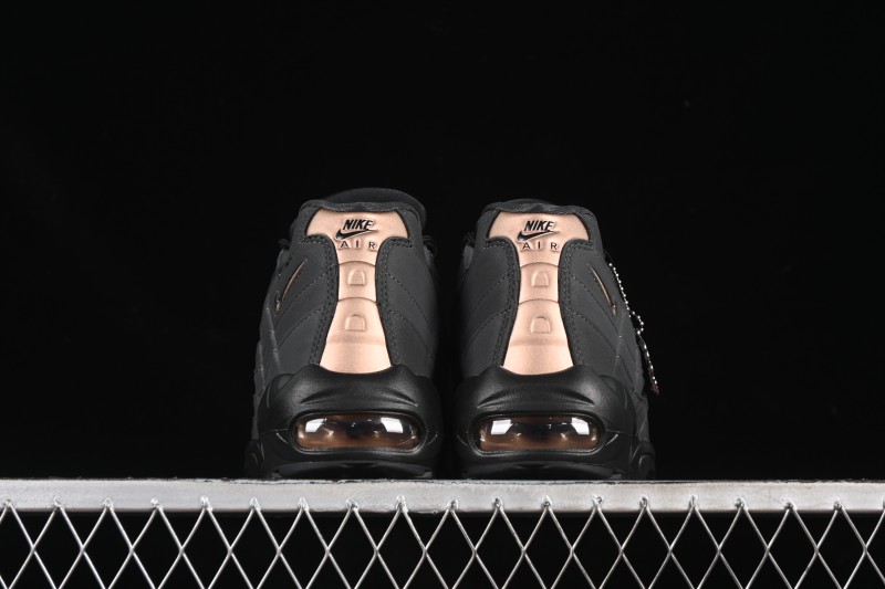 Nike Air Max 95 Retro Cushioned Running Shoes - HQ6457-001