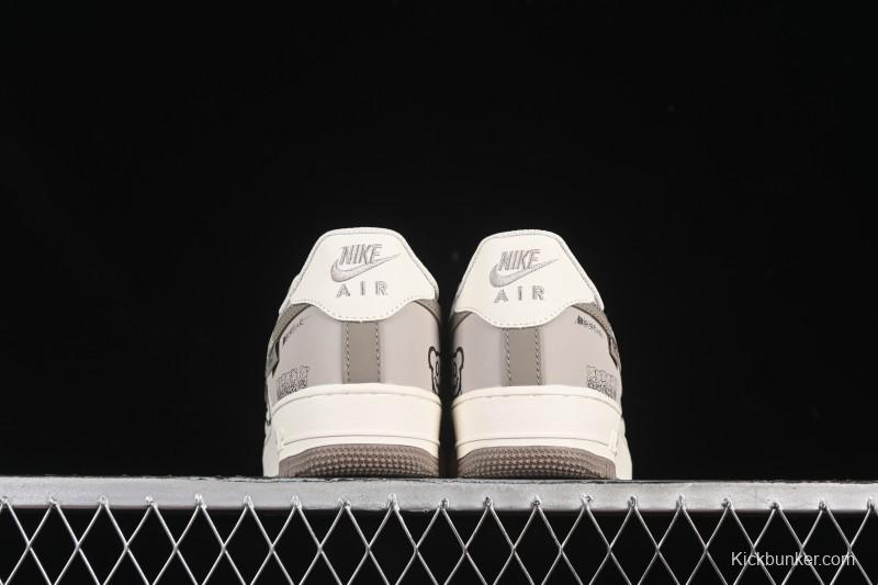 Nike Air Force 1'07 Low Smiling Bear Casual Sneakers - DB3301-881
