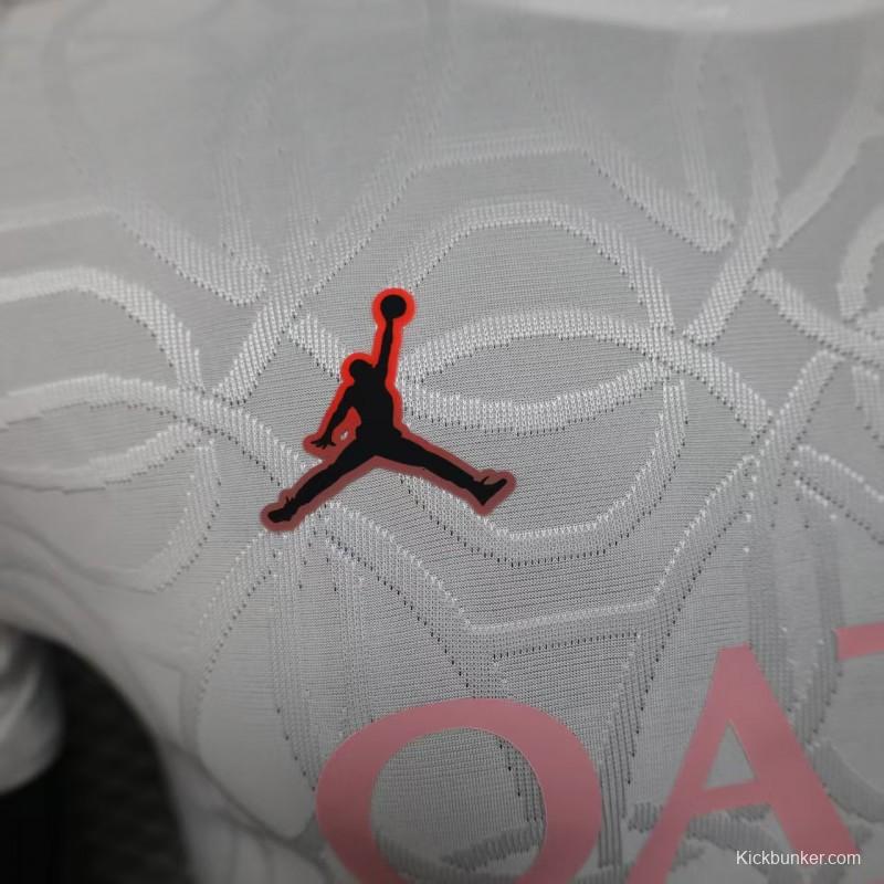 Player Version 25/26 Paris Saint-Germain PSG WHITE Pre-Match Jersey