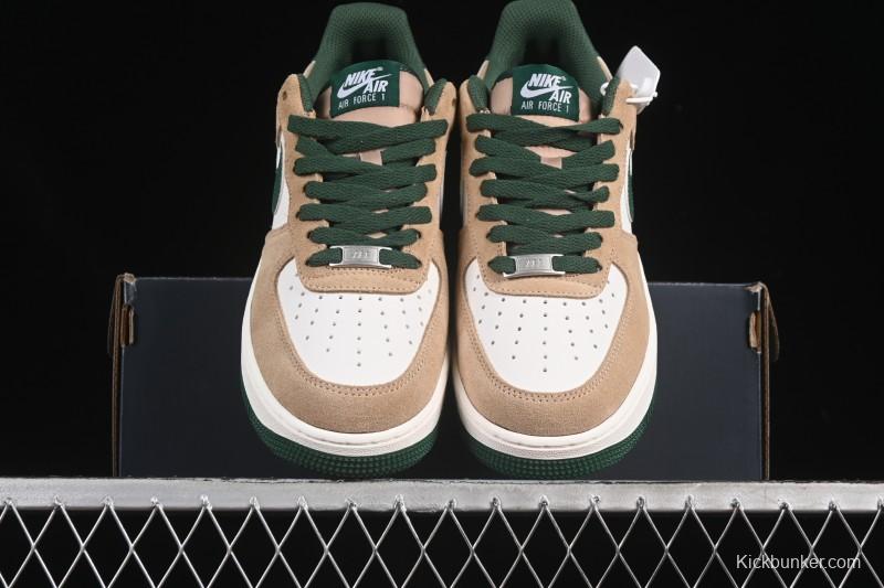 Nike Air Force 1'07 Low Casual Sneakers with Full-Length Air Cushion - FQ8714-203