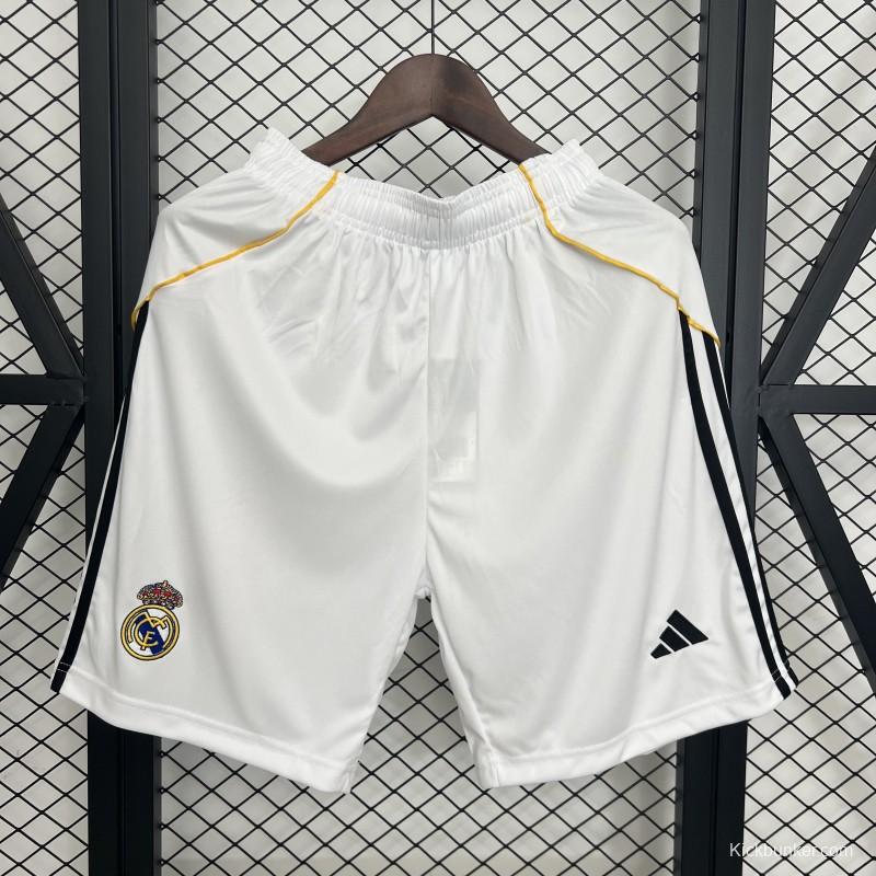 25/26 Real Madrid Home Shorts