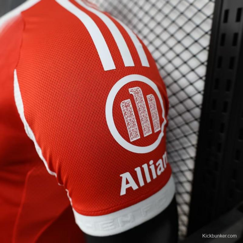 Player Version 25/26 Bayern Munich Home Jersey