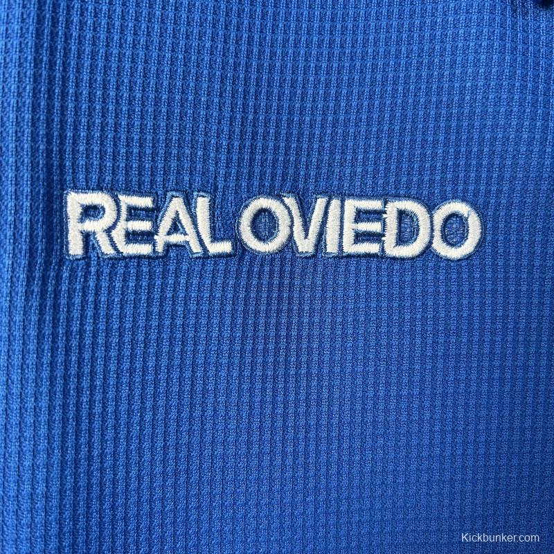 96/97 Retro Real Oviedo Home Jersey