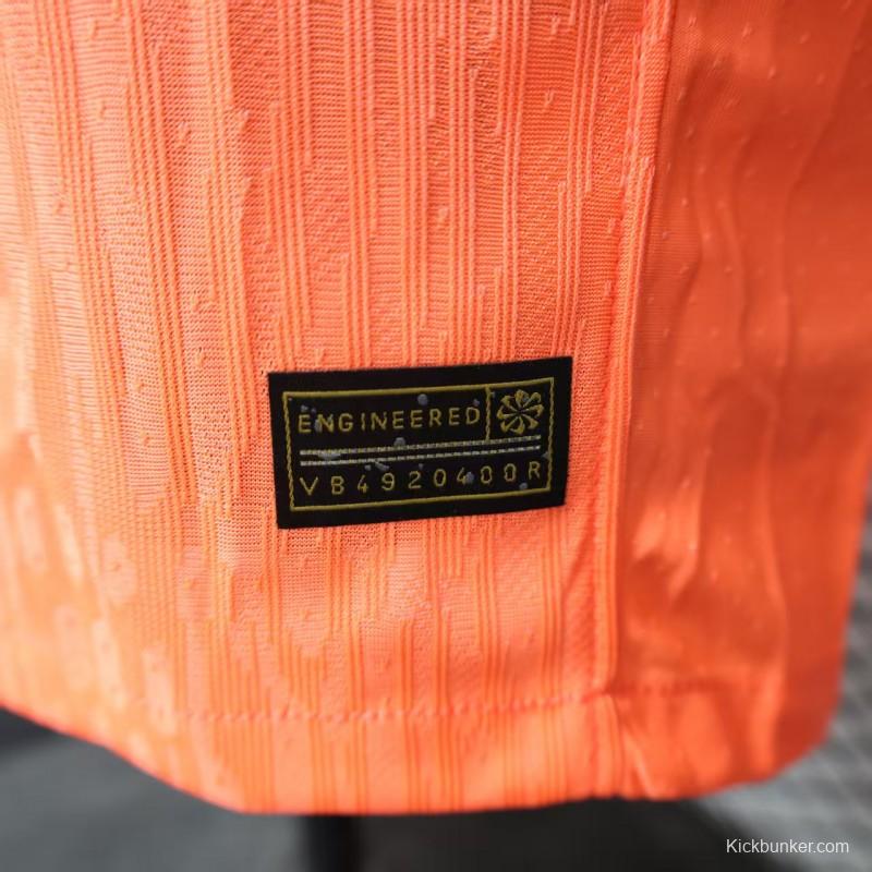 Player Version 25/26 Barcelona Third  Orange Jersey