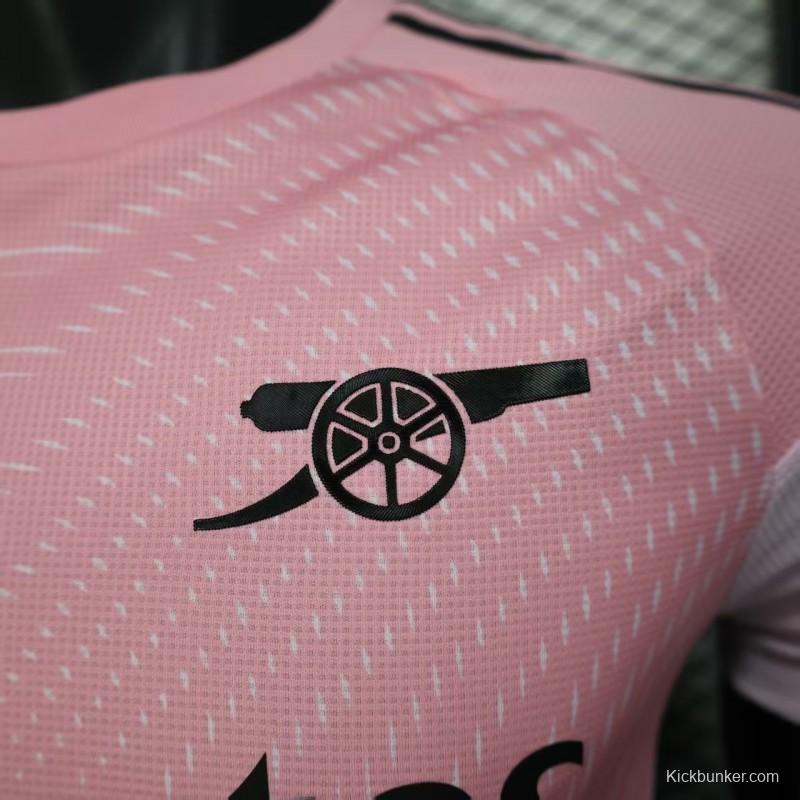 Player Version 25/26 Arsenal Pink Pre-Match Jersey