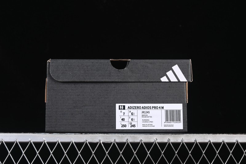 Adidas Adizero Adios 4 Men's Lightweight Breathable Low-Top Running Shoes - JR1245