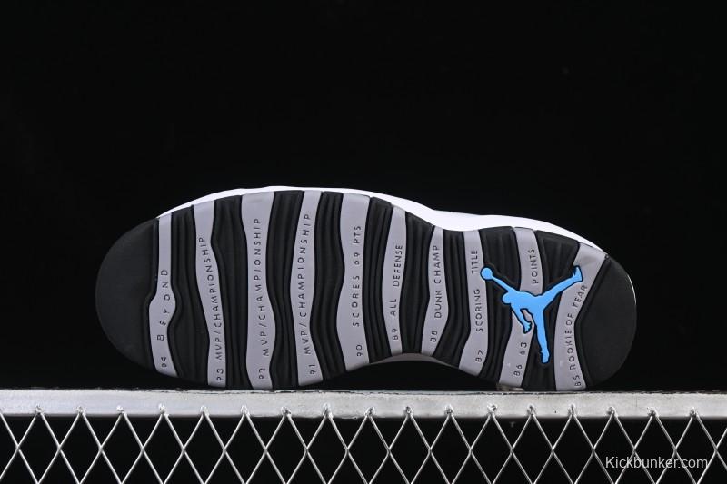 Nike Air Jordan 10 Retro Light Steel Grey Basketball Shoes - HJ6779-104