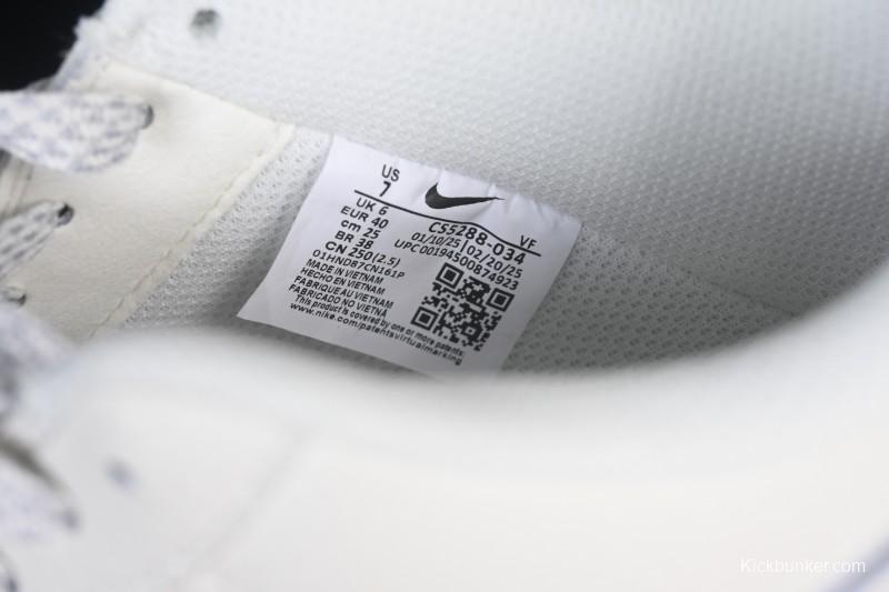 Nike Air Force 1 '07 Low Stussy Collaboration Beige Low-Top Casual Sneakers - CS5288-034