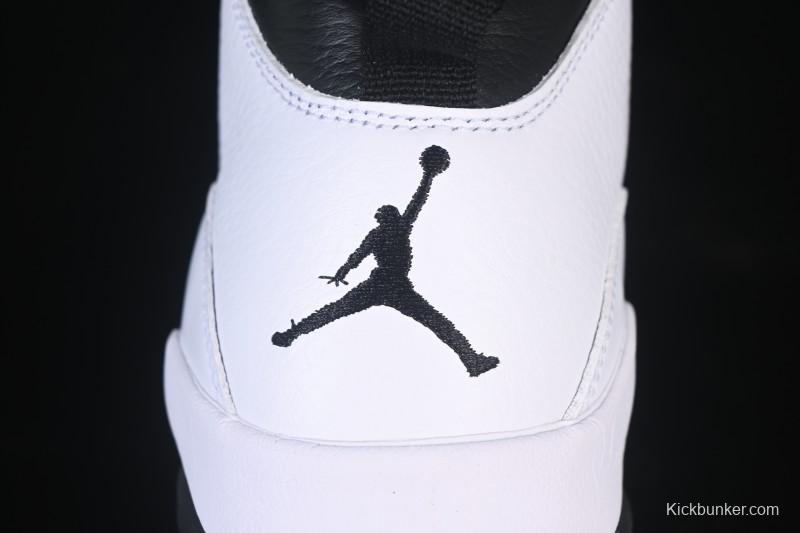 Nike Air Jordan 10 Retro Light Steel Grey Basketball Shoes - HJ6779-104