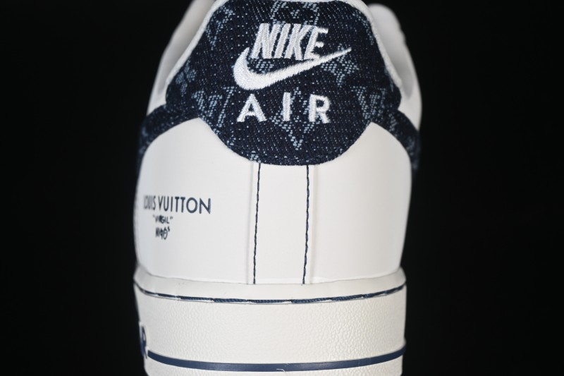 Nike Air Force 1 '07 Low LV Collaboration Denim Patchwork Casual Sneakers - SC0601-556