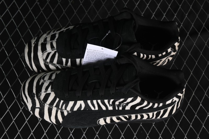 Puma Speedcat Zebra Low-Top Lifestyle Casual Shoes - 403356-01