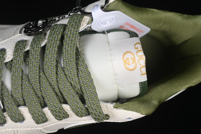 Nike Air Force 1'07 Low Gucci Collaboration Military Green Multi-Color Low-Top Casual Sneakers - XX3168-211