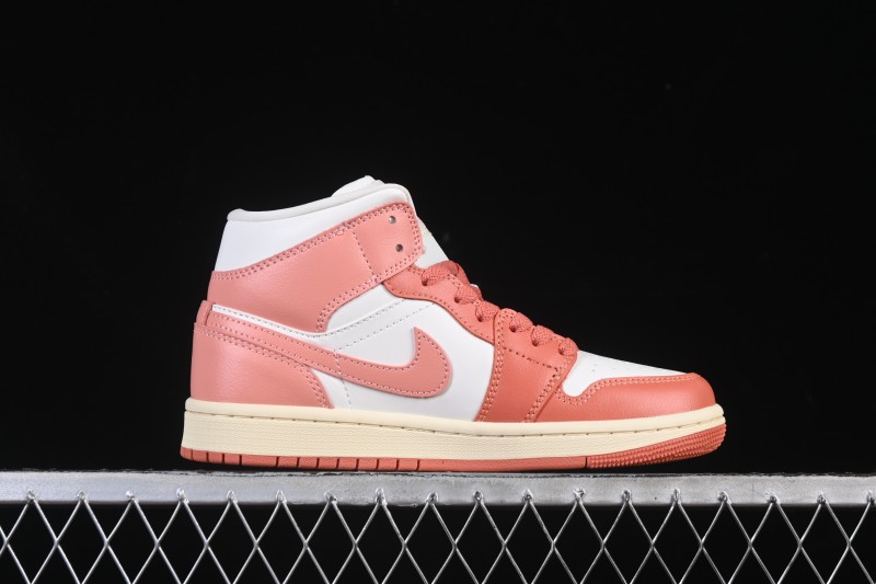 Nike Air Jordan 1 Mid AJ1 Orange Sunshine - DQ8426-180