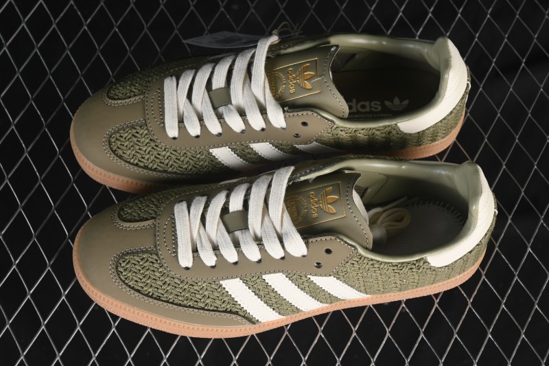 Adidas Samba OG Classic Casual Skate Shoes - JR9447