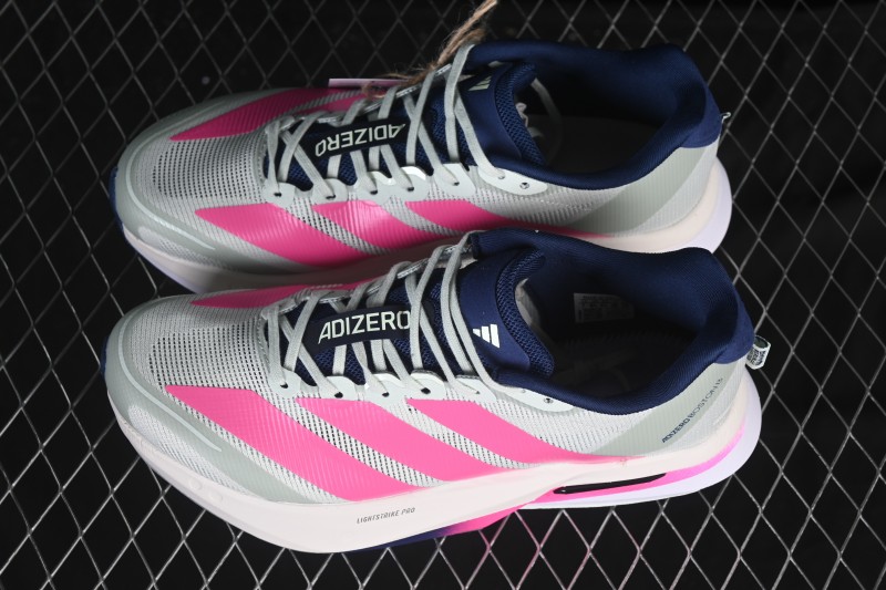 Adidas Adizero Boston 13 Running Shoes with Lightweight Breathable Design - HQ4912