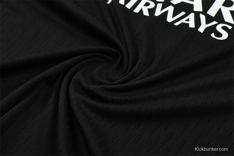 Player Version 25/26 PSG Black T90 Half Zipper Jacket+Long Pants