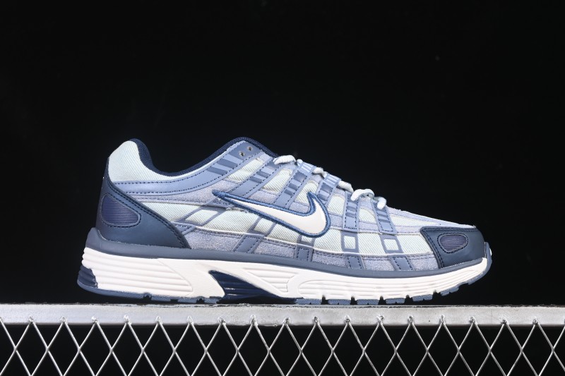 Nike P-6000 Premium Retro Running Shoes with Layered Design - IH3646-499