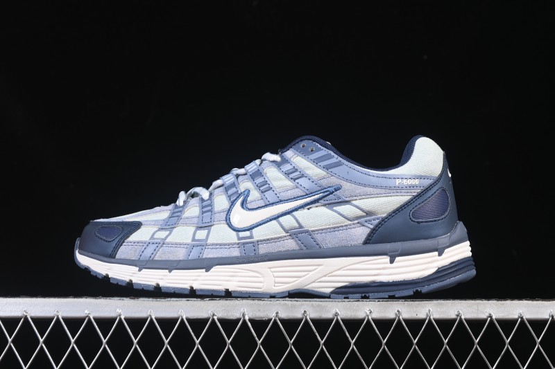 Nike P-6000 Premium Retro Running Shoes with Layered Design - IH3646-499